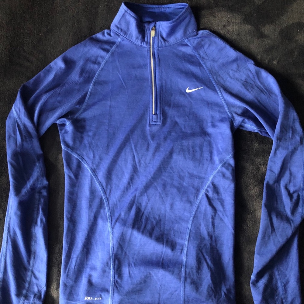 Nike Dri-Fit Zip Up Long Sleeve
